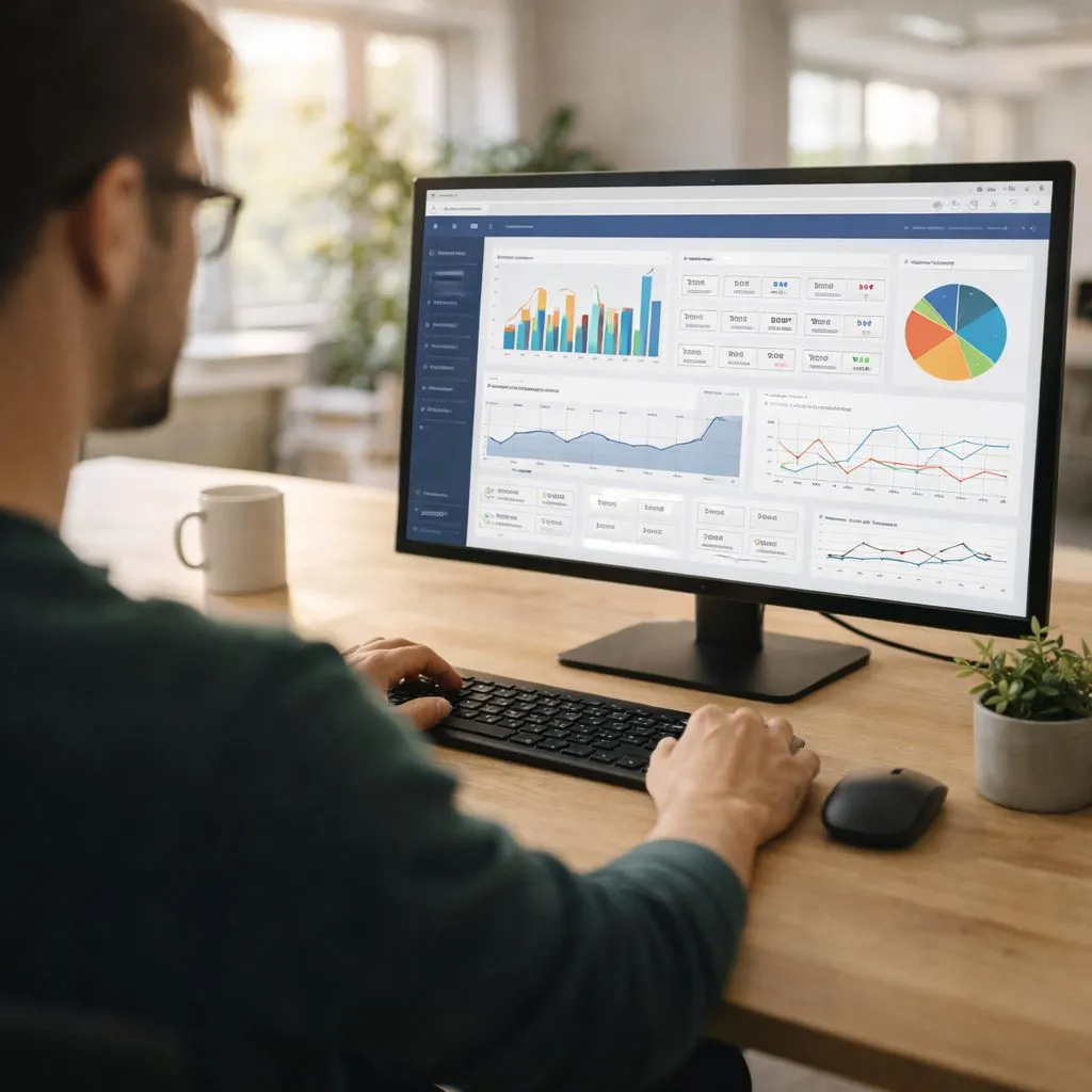 AI-powered reporting dashboard